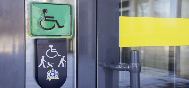 automatic handicap door opener in Keystone