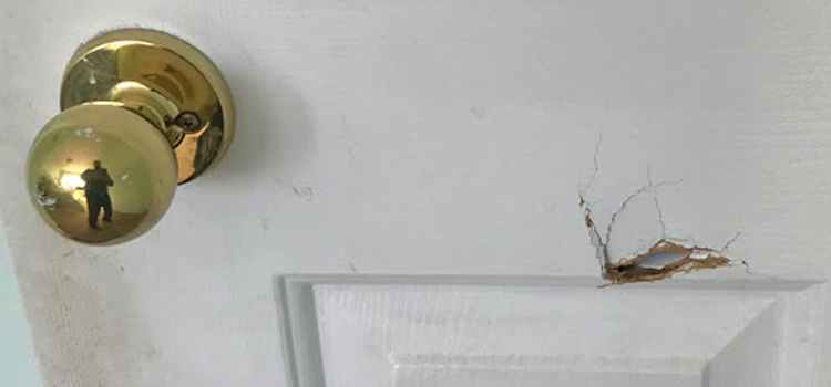 interior door hole repair Keystone